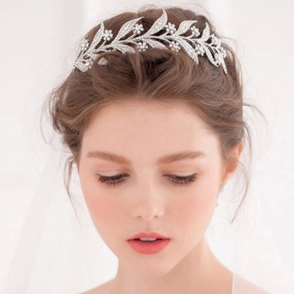Rhinestone Bridal Hair Piece NWT